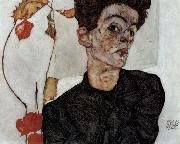 Egon Schiele, Self-portrait